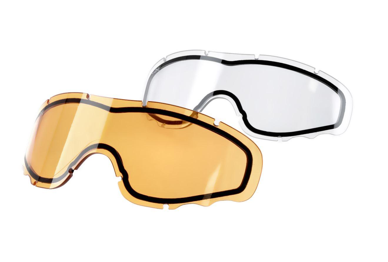 Тактические очки X SPEAR Dual Lens Tan Frame 3 линзы SP293DLT Wiley-X