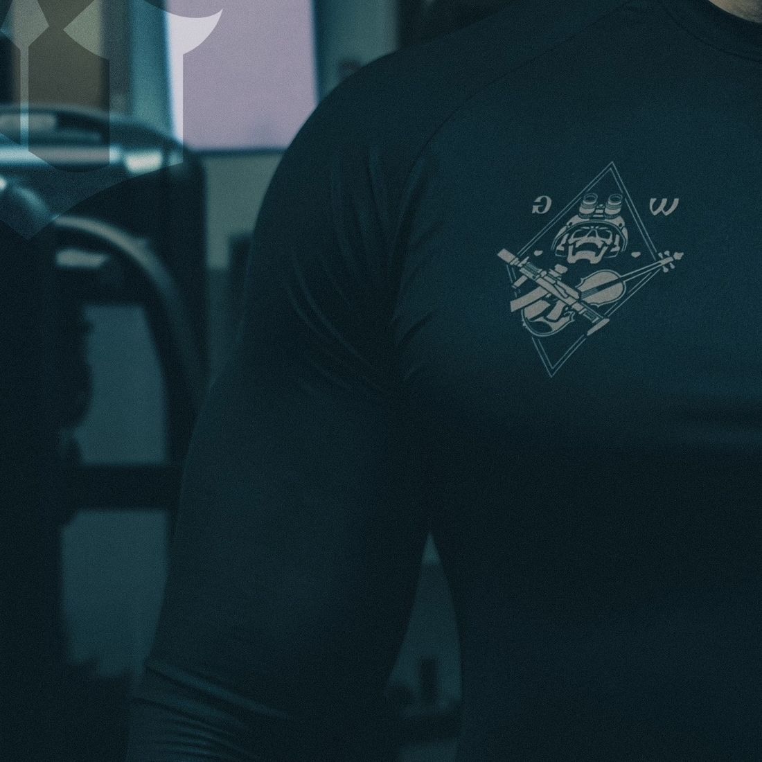 Рашгард Скрипач Длинный рукав Smola313