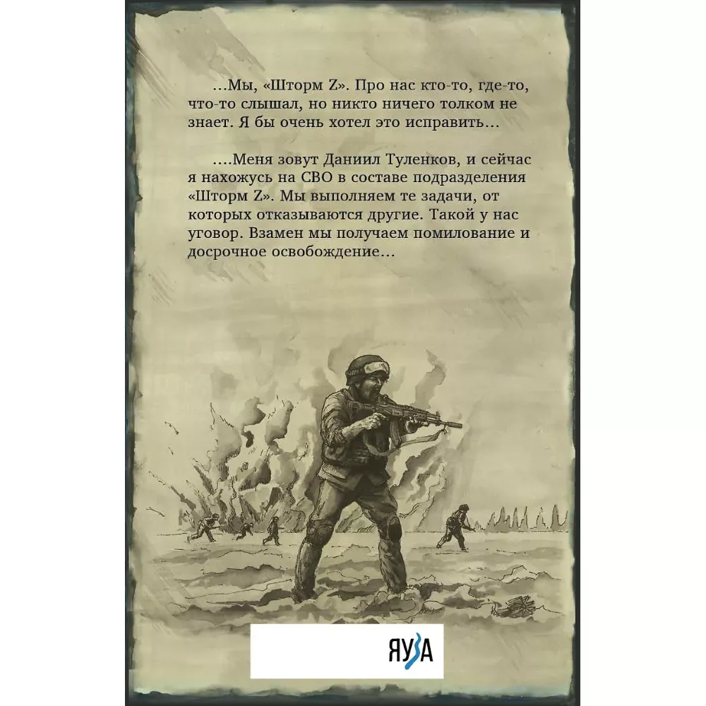 Шторм Z. У вас нет других нас. Даниил Туленков. 18+. Книга