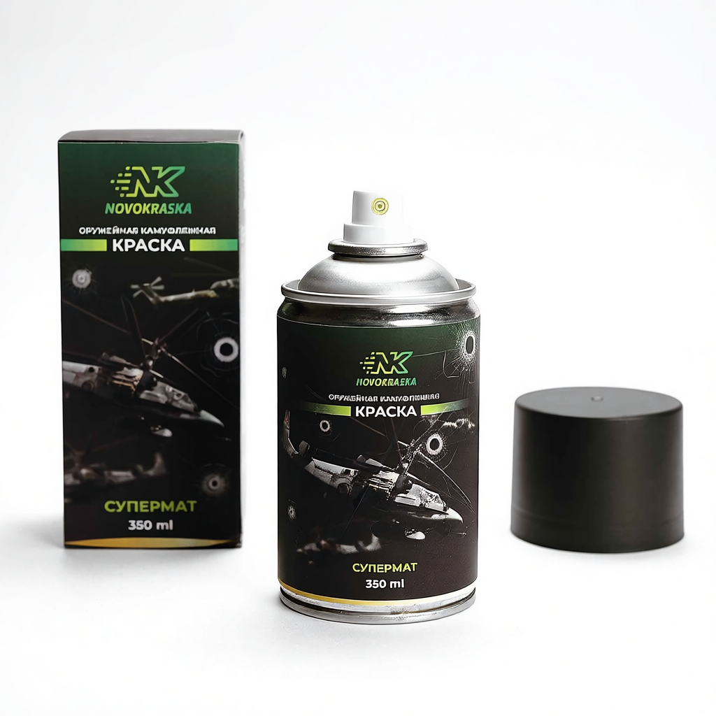 Краска, серия СУПЕРМАТ, 350 мл (Пустыня) NK Novokraska