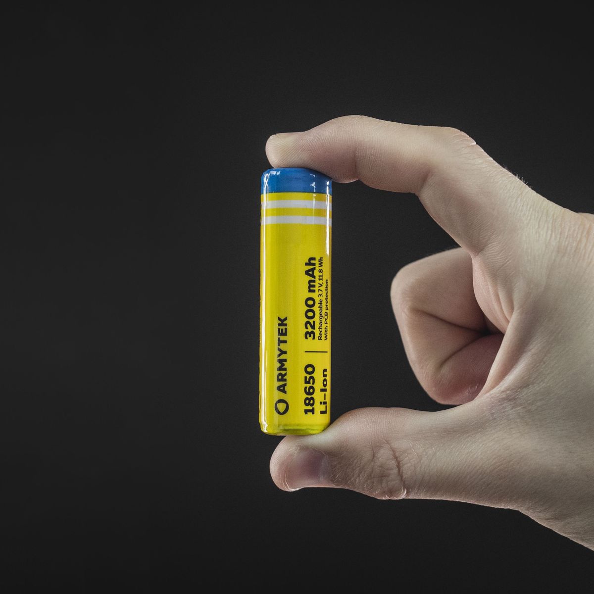 Аккумулятор 18650 Li-Ion c защитой 3200 mAh Armytek