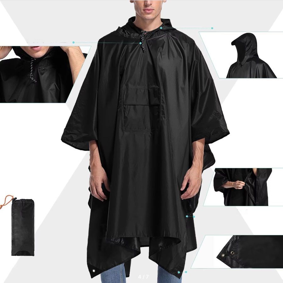 Плащ-пончо с капюшоном Академия Снаряжения