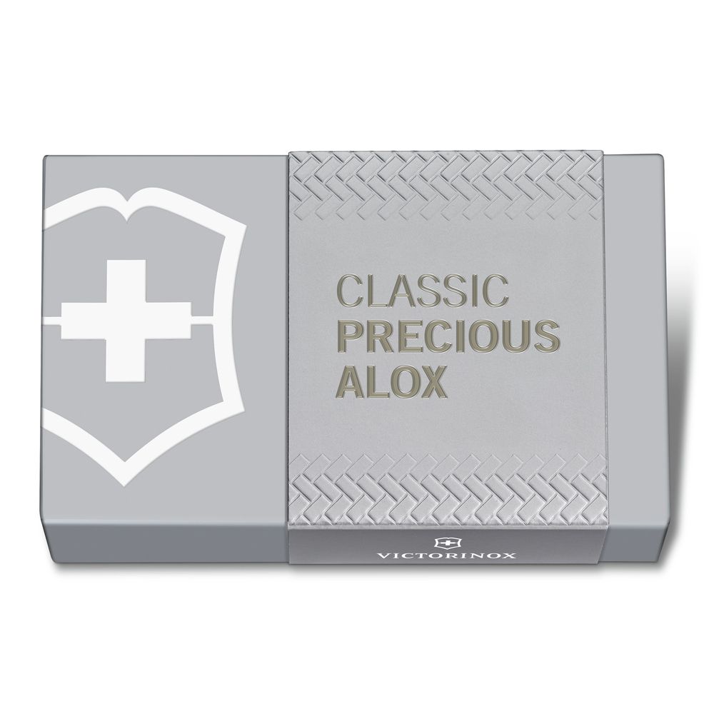 Нож-брелок Classic SD Precious Alox Infinite Grey 0.6221.4031G VICTORINOX