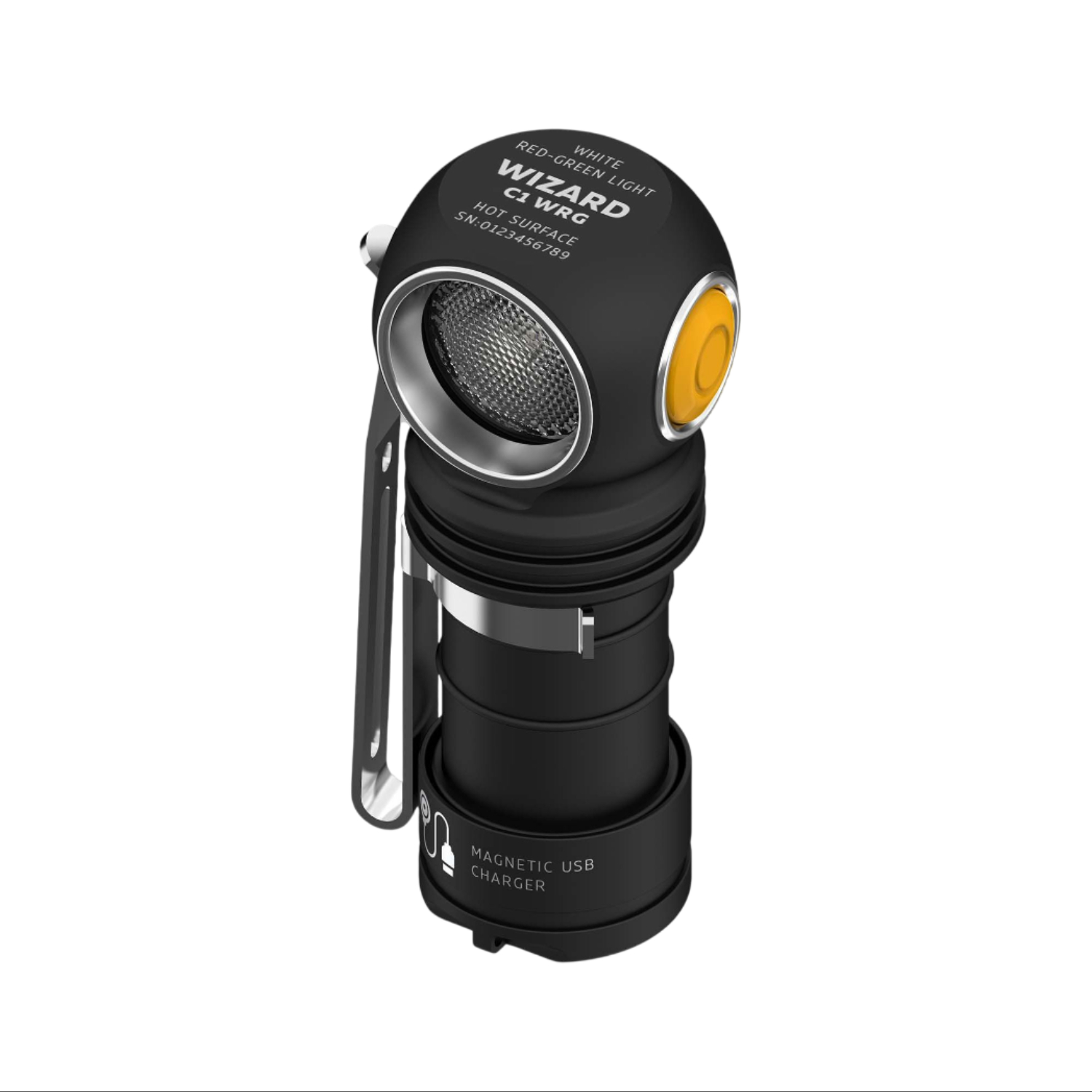 Фонарь Wizard C1 WRG белый + красно-зеленый свет Armytek