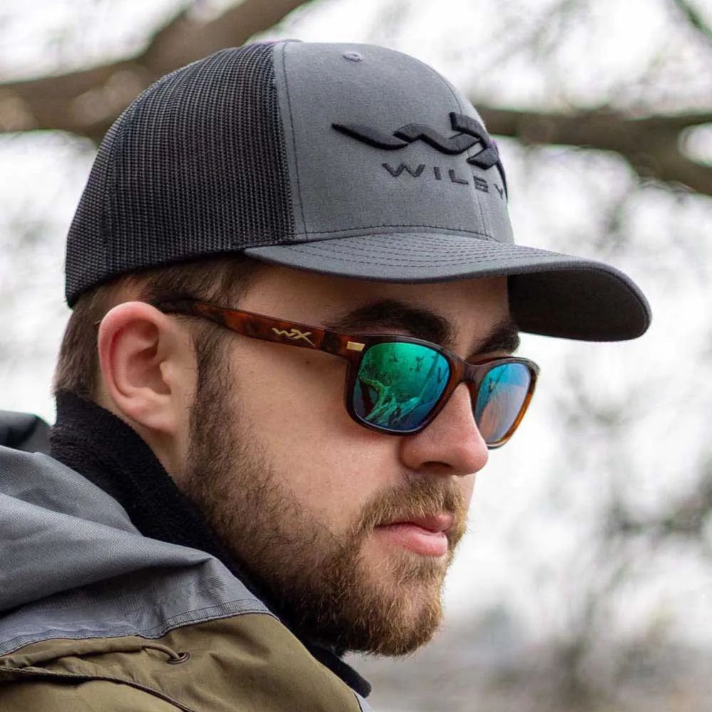 Бейсболка WX Snapback Cap One Size Black/Grey Wiley-X