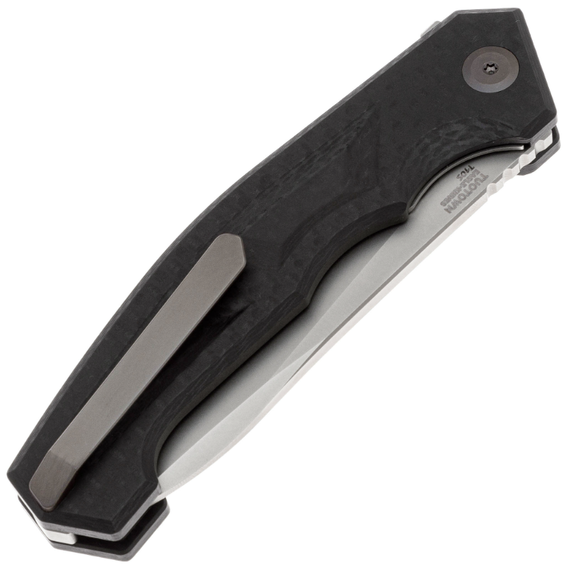 Складной нож Gora сталь T10S, рукоять G10/Carbon Fiber TuoTown