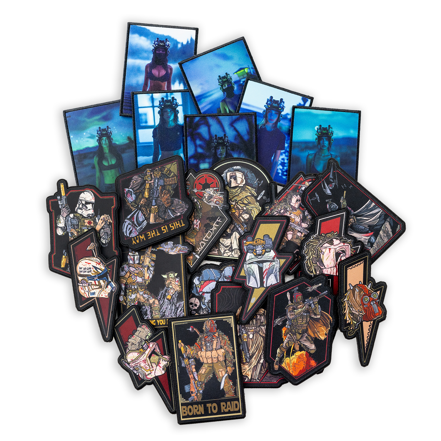 Патч Tactical Girls N011 Академия Снаряжения