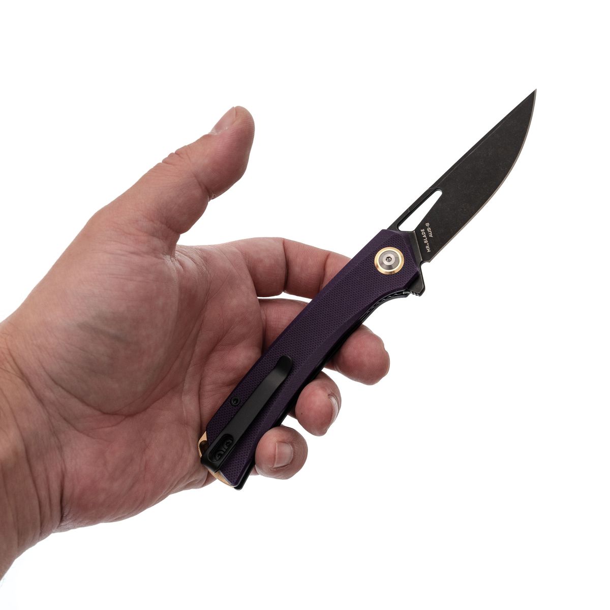 Складной нож Finch AUS-8 BSW G10 Violet Mr.Blade