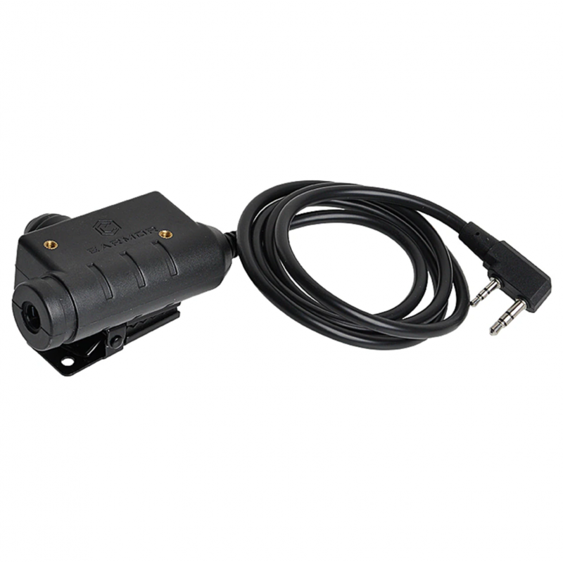 Кнопка M51 Tactical PTT для станций Kenwood/Baofeng (и аналоги) Earmor