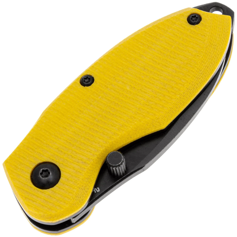 Складной нож Rexbo Gen.2 Blackwash D2 Yellow G10 Mr.Blade