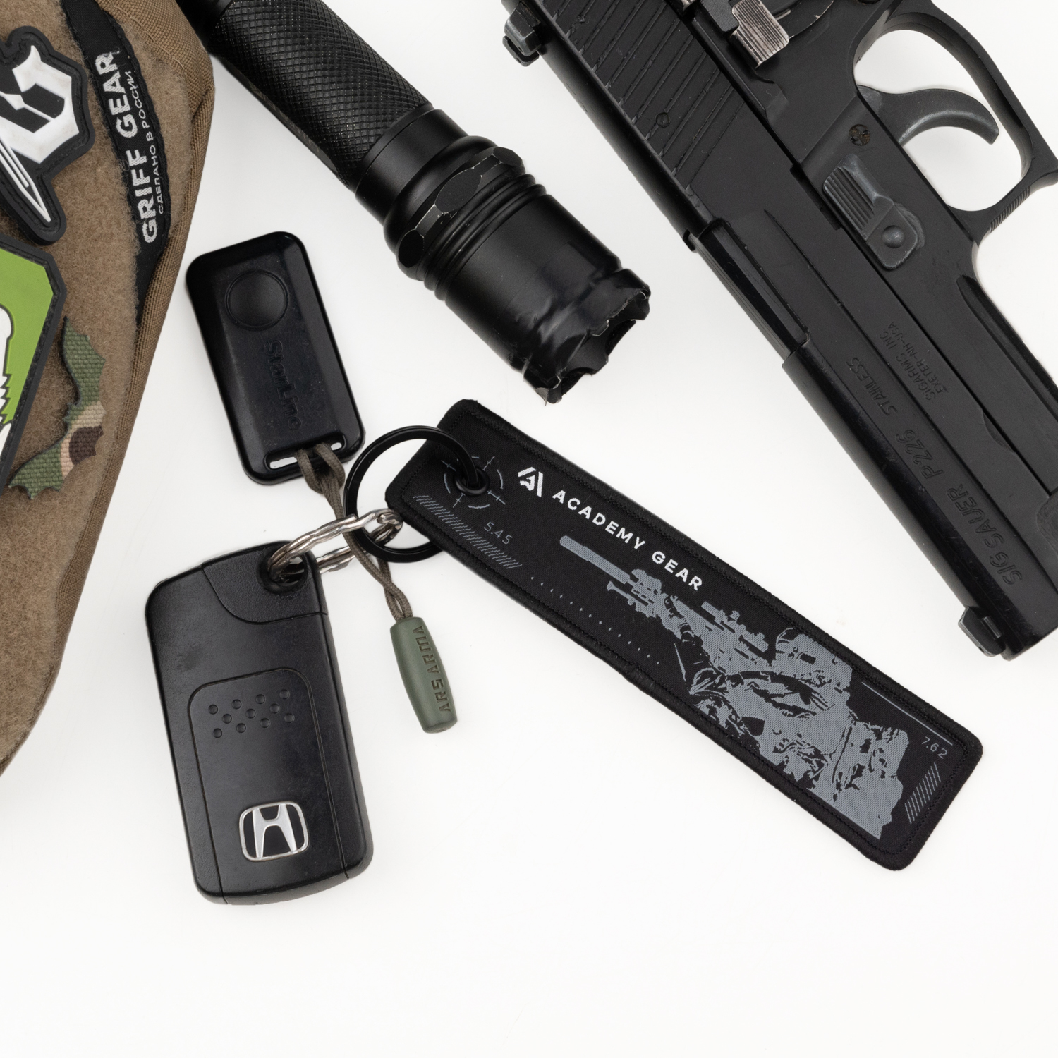 Брелок-ремувка 3х13см Black Академия Снаряжения