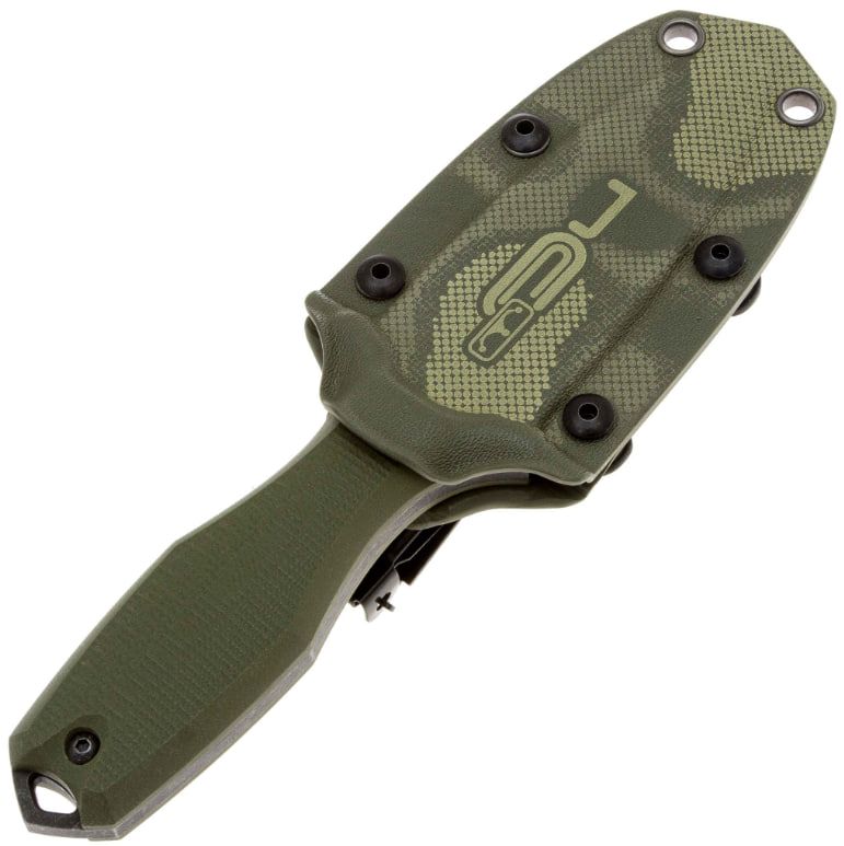 Нож Grave blackwash сталь AUS-10, рукоять Olive G10 N.C.Custom