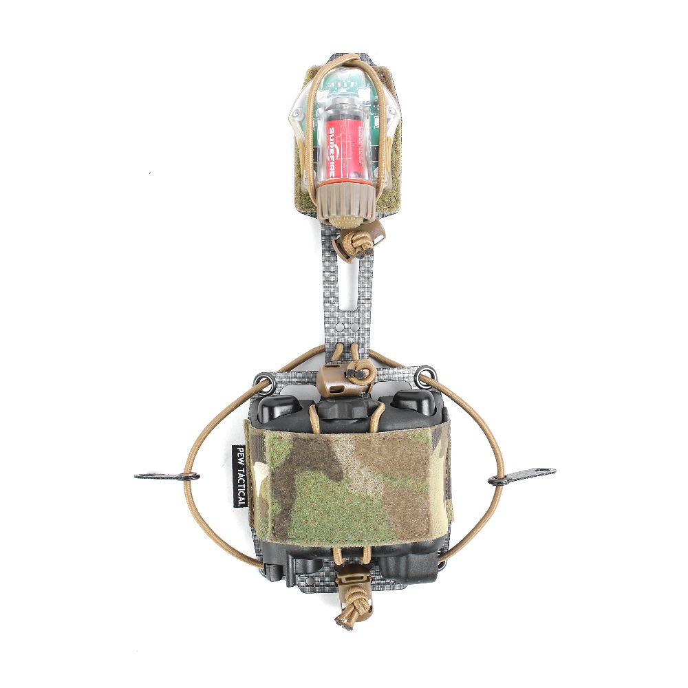 Ferro style PVS31 Battery Retention System Нашлемный подсумок PT-UA51 Pew Tactical