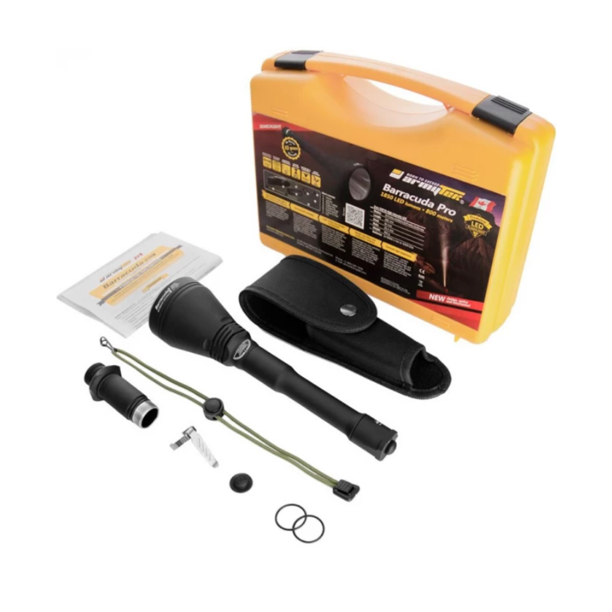 Фонарь тактический BARRACUDA PRO XHP35 HI Белый свет Armytek