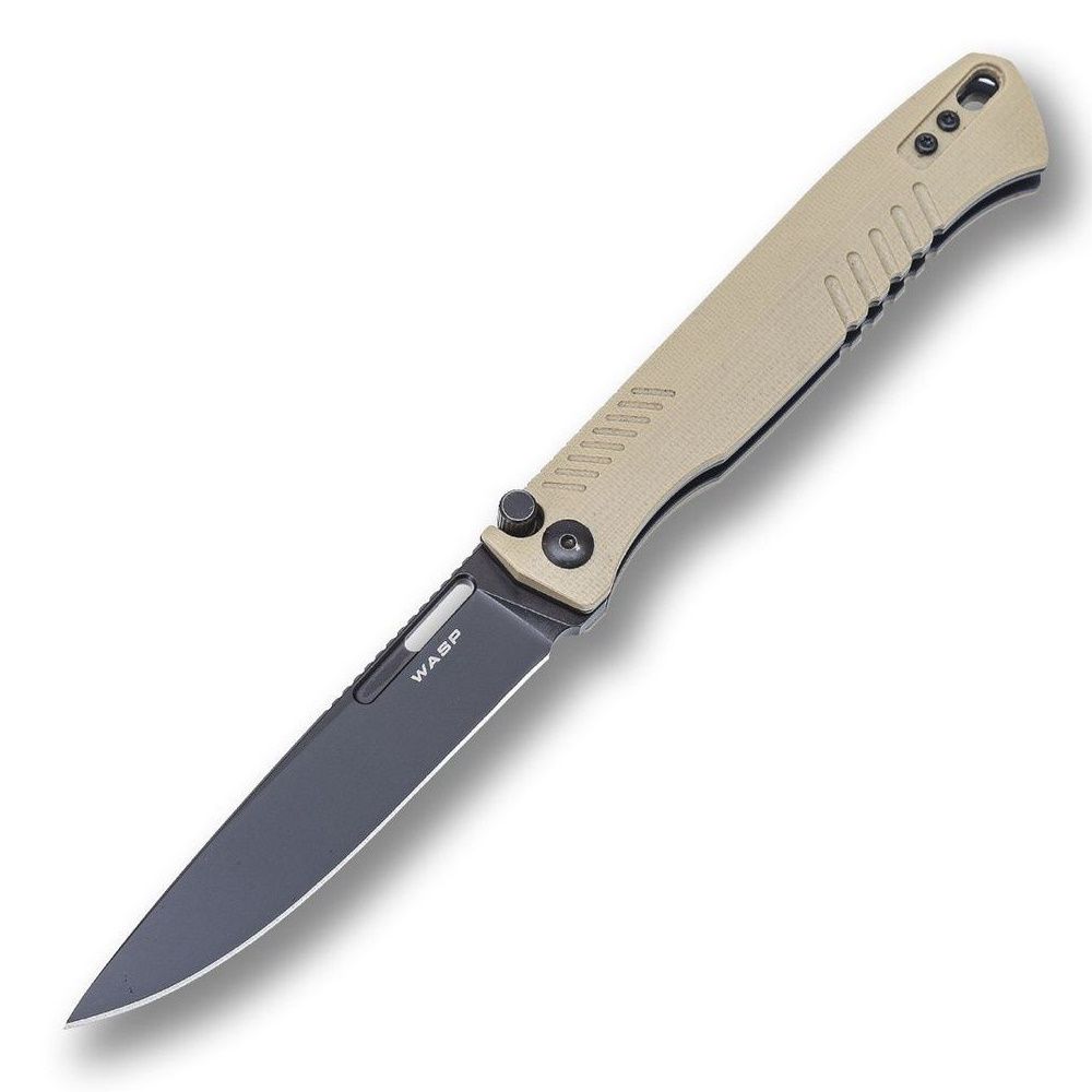 Складной нож Wasp сталь D2 BSW, рукоять G10 TAN Mr.Blade