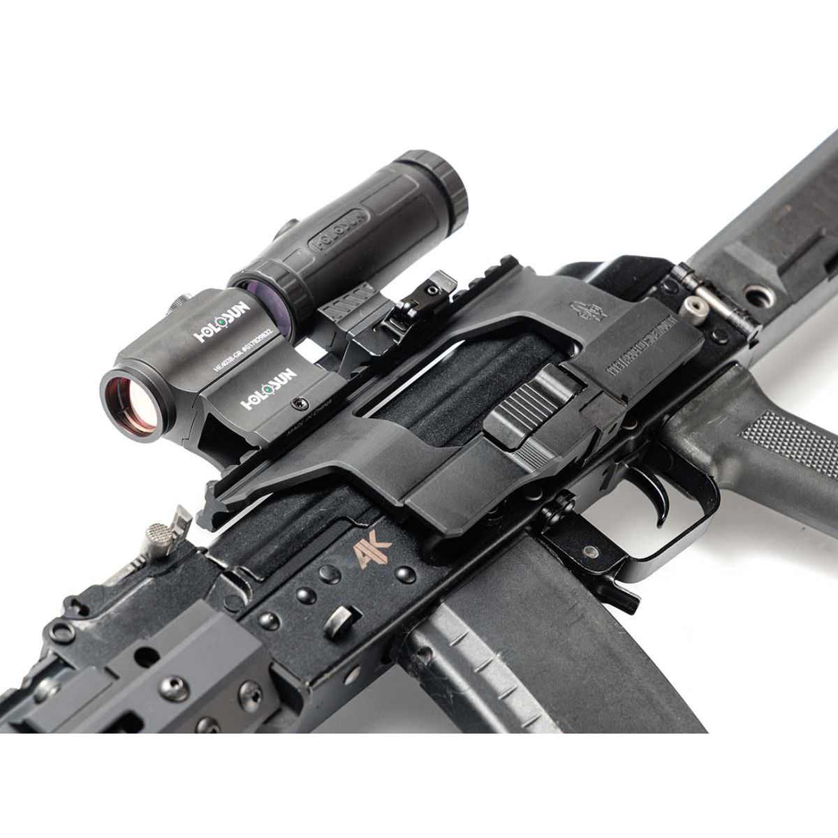 Кронштейн боковой быстросъемный Picatinny/ACOG для АК/Сайга SAG