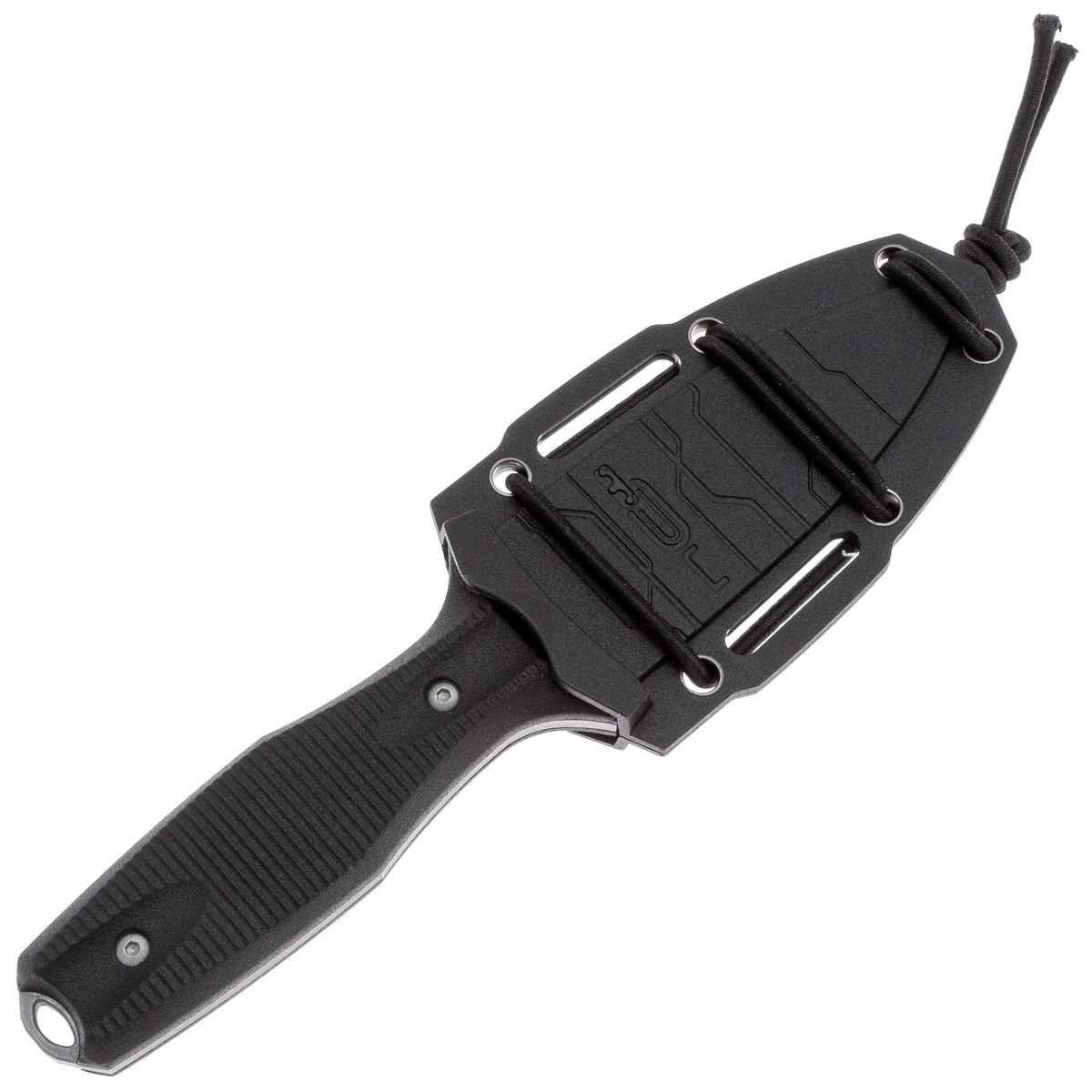 Нож тактический Grave 2.0 stonewash сталь AUS-8, рукоять Black Elastron N.C.Custom