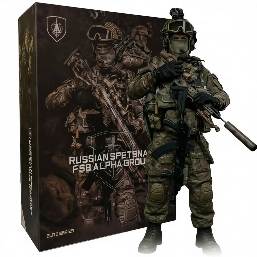 Коллекционная фигурка - 1/6 78100 - RUSSIAN SPETSNAZ FSB ALPHA GROUP SNIPER DAMTOYS