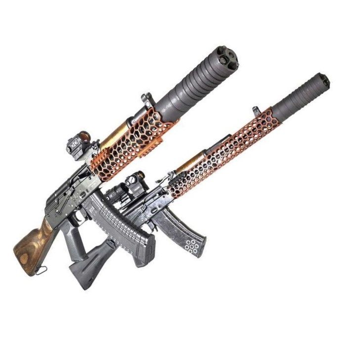 ДТКП АК-74М / 105 / Сайга 5,45x39 /.223 Rem - Сталь, Гексагон