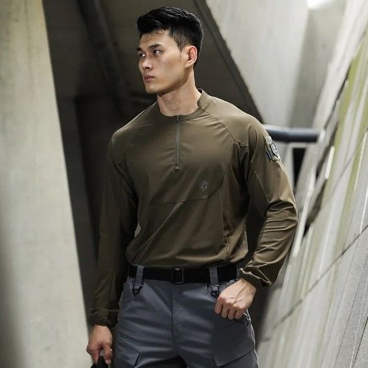Тактическая футболка Hunter Sun-protection T-shirt EMB9685 Emerson blue label