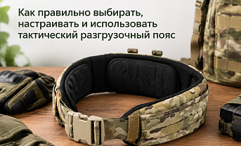 Как правильно выбирать, настраивать и использовать тактический разгрузочный пояс
